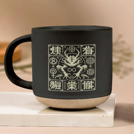 Chinese Frog Pottery Mugs