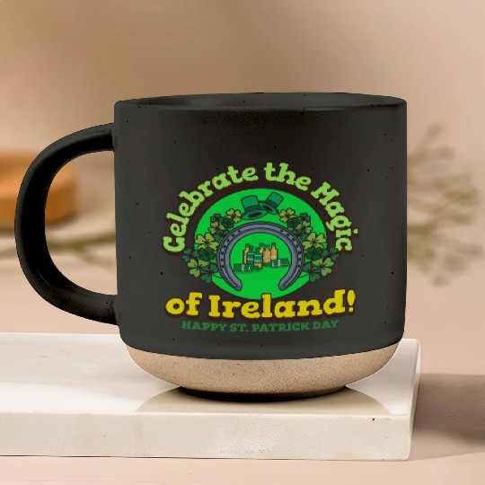 Celebrate the Magic of Ireland Pottery Mugs