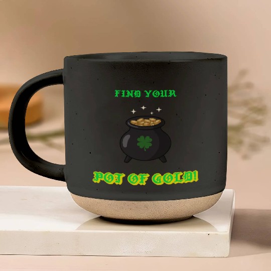 find your pot of gold Pottery Mugs
