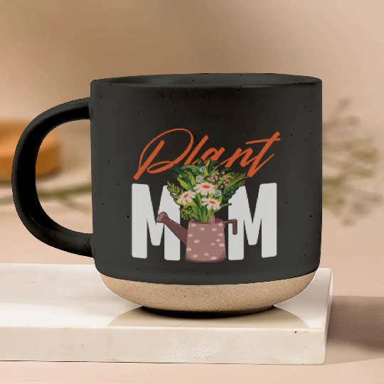 Plant Lover Gardening Plant Mom Pottery Mugs