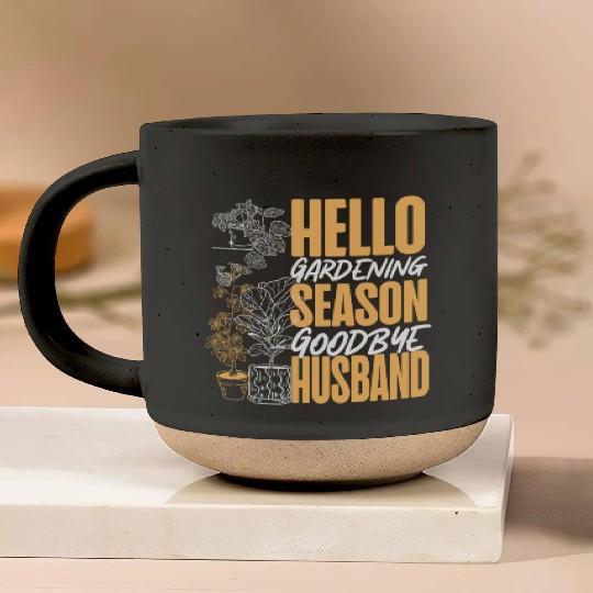 Plant Lover Gardening Husband Wife Pottery Mugs