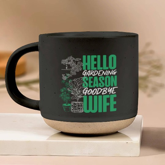 Plant Lover Gardening Husband Wife Pottery Mugs