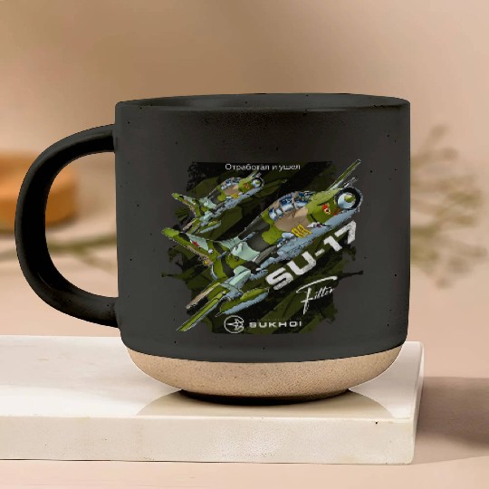 Sukhoi Su-17 Fitter – Iconic Soviet Jet Pottery Mugs