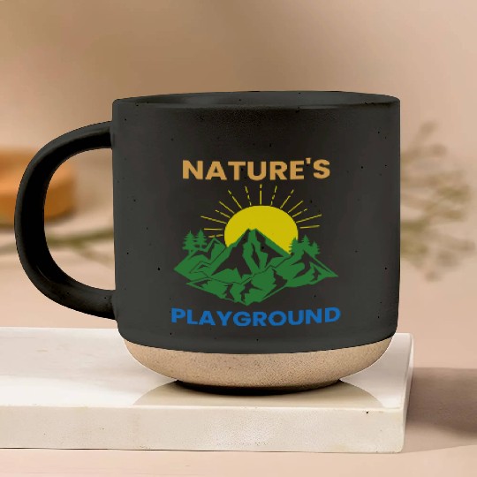 Nature's Playground Pottery Mugs