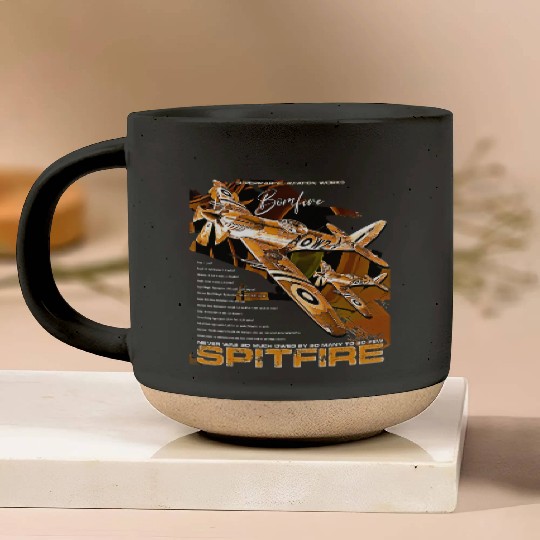 Spitfire Legend: WWII Icon in Flight Pottery Mugs