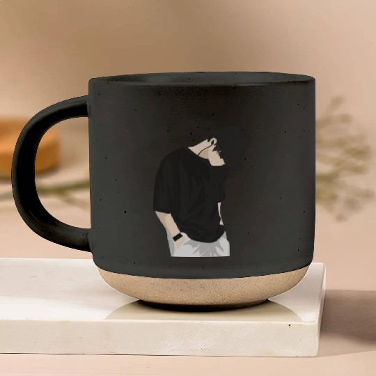Minimalist Streetwear Vibes Pottery Mugs