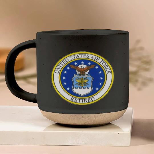 US Air Force 8 Pottery Mugs