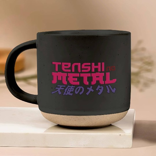 Tenshi no Metal Pottery Mugs