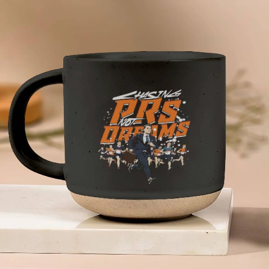 Marathon Marathoner Running Pottery Mugs
