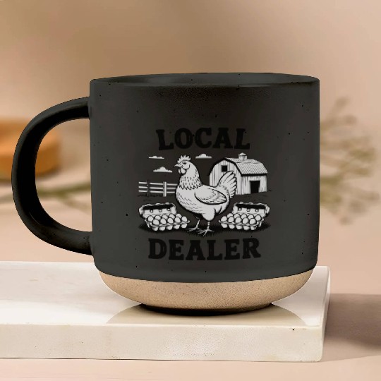 Local Egg Dealer Easter Sunday Easter Egg Hunt Pottery Mugs