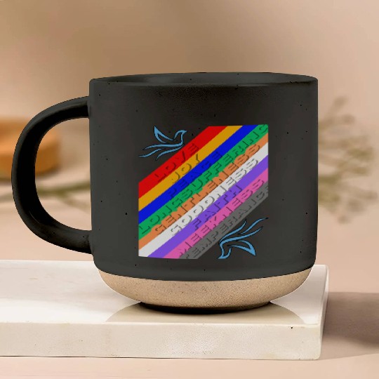 Fruit of the Spirit Pottery Mugs