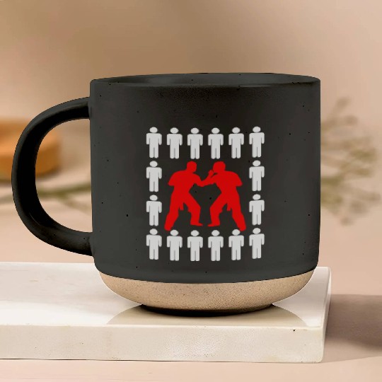 Krav Maga Israel Martial Arts Pottery Mugs