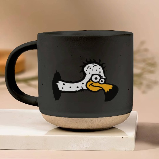 Vulture scavenger bird funny vultures fun cartoon Pottery Mugs