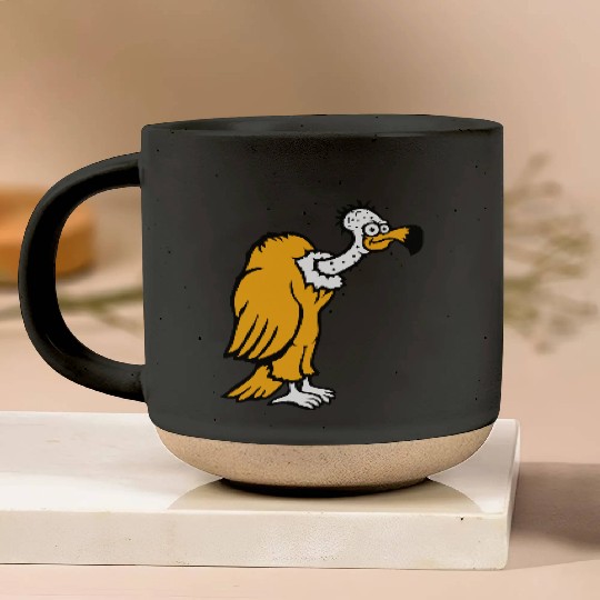 Vulture scavenger bird funny vultures fun cartoon Pottery Mugs