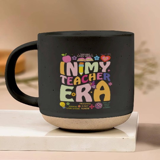 In My Teacher Era Back to School Pottery Mugs