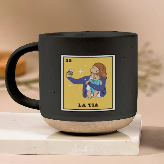 Mexican Lottery La Tia Mexican Bingo Pottery Mugs
