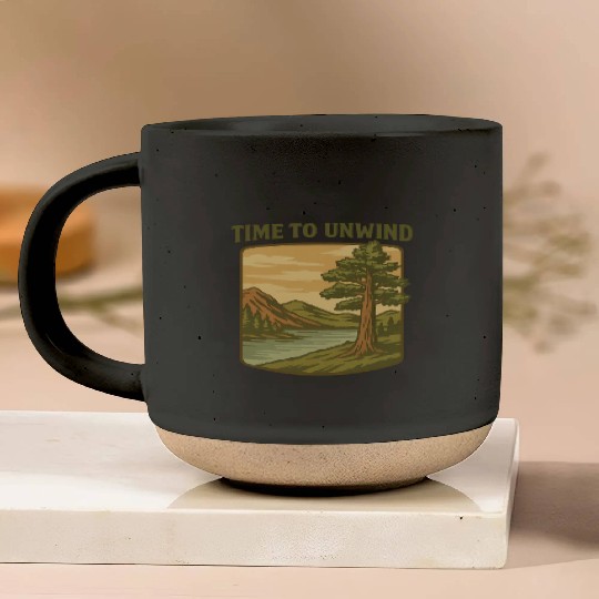 Vintage Nature Landscape – Worth Holding Onto Pottery Mugs