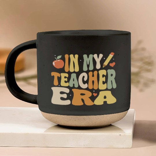 In My Teacher Era, Teacher Appreciation Gift Pottery Mugs