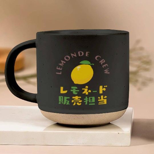 Lemonade Crew Kawaii Lemon Pottery Mugs
