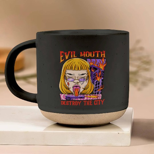 Evil Mouth Culture Streetwear Pottery Mugs