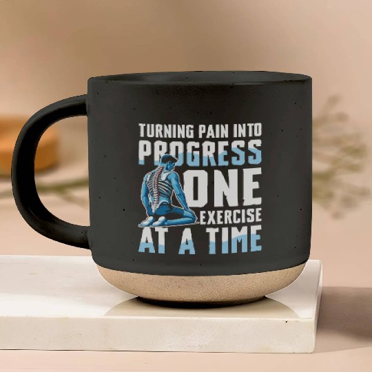 Turning Pain Into Progress One Exercise At A Time Pottery Mugs
