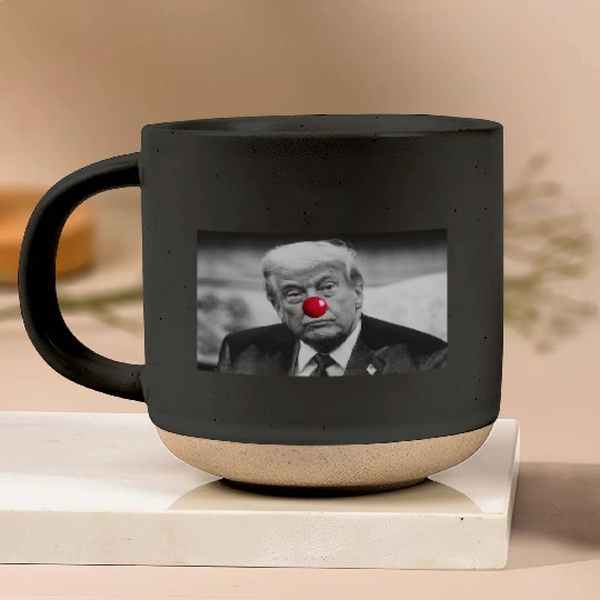 Clown Trump Pottery Mugs