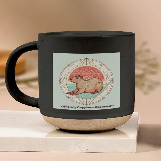 Officially Capybara-Approved™ Pottery Mugs
