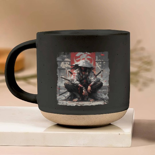 Samurai Sword Katana Ninja Japan Manga Anime Pottery Mugs