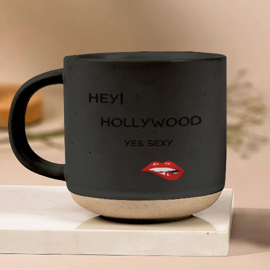 HEY! Hollywood Yes Sexy Pottery Mugs