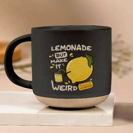 Lemonade Freshly Leaked Pottery Mugs