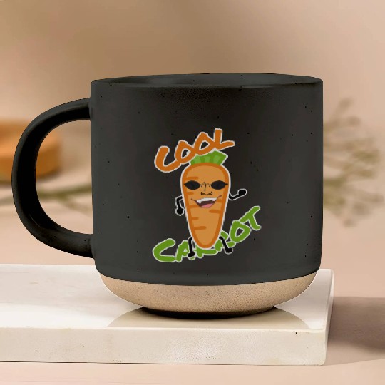 Cool carrot Pottery Mugs
