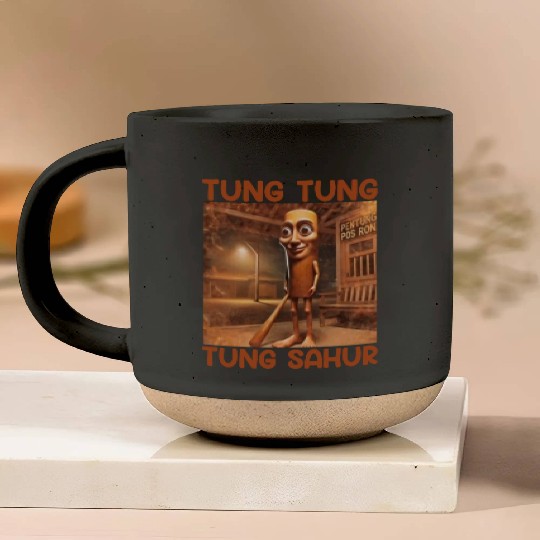 ung Tung Tung Sahur – Viral Sahur Meme Pottery Mugs