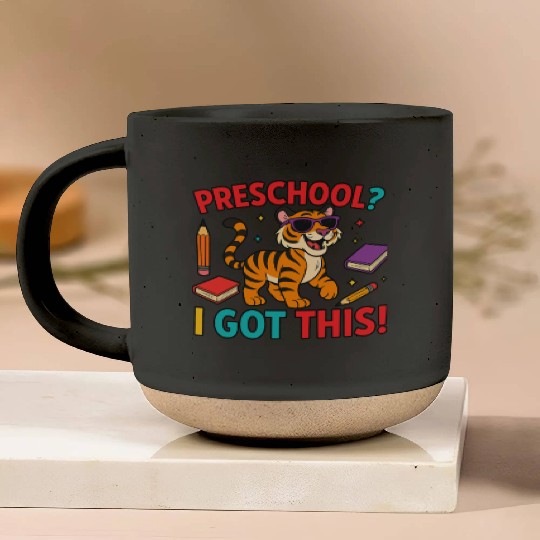 Tiger Cub Pottery Mugs – Preschool I Got This School Pottery Mugs