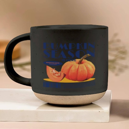 Pumpkin Season Pottery Mugs