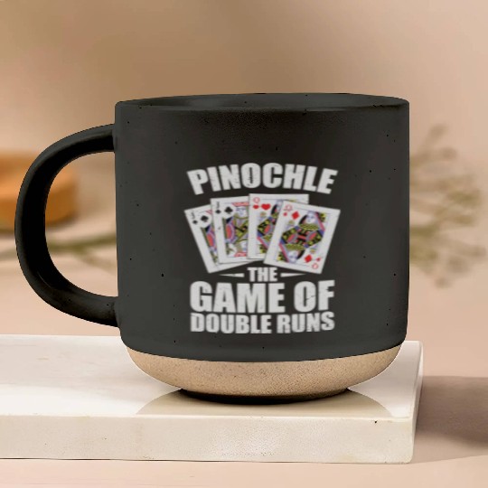 Pinochle And Penuchle Gift Men Women Card Games Pottery Mugs