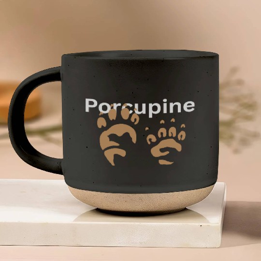 Paraguine Paw Prints Animal Design Pottery Mugs