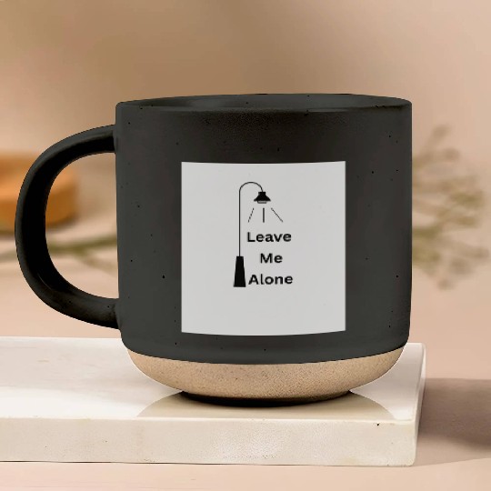 sad lonely quote with a street light               Pottery Mugs