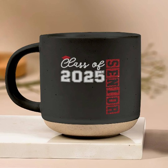 Class Of 2025 Senior Glitter Pottery Mugs