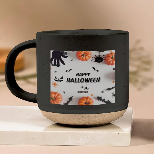 Happy halloween Pottery Mugs