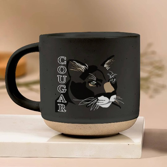 Cougar,Mountain Lion, Puma Pottery Mugs