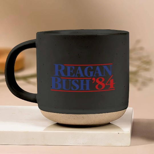 Reagan - Bush ’84 campaign Pottery Mugs