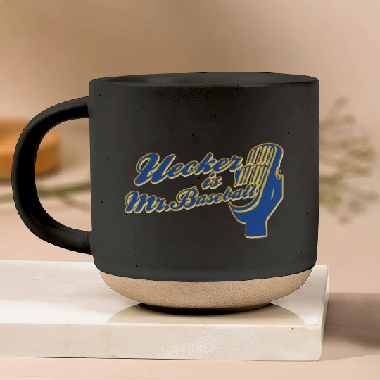 Ueck Uecker Milwaukee Mr. Baseball Pottery Mugs
