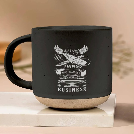 Supernatural - Saving people hunting things Pottery Mugs
