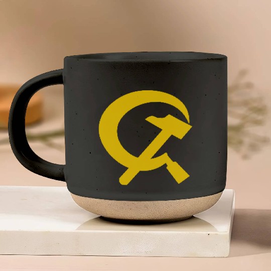 Hammer and sickle Pottery Mugs