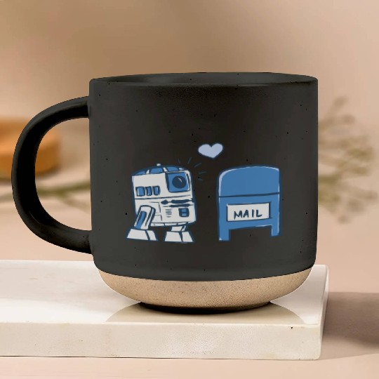 Funny Star Wars r2d2 comic Pottery Mugs