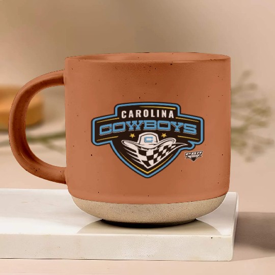 Pbr Professional Bull Riders Carolina Cow Logo Bad Pottery Mugs