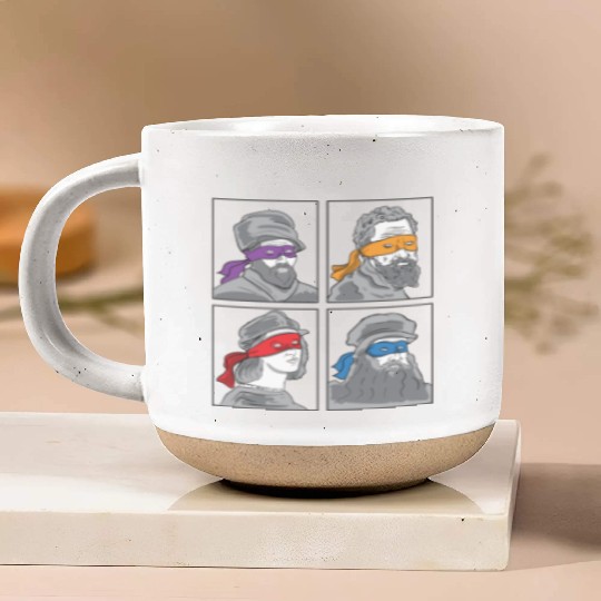 Leonardo Donatello Raphael Michelangelo Gift Pottery Mugs