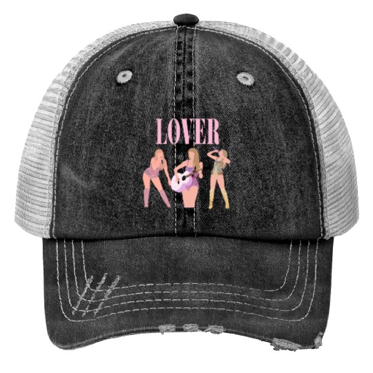 taylorswift lover eras tour art Print Trucker Hats