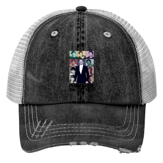 Discover Pedro Pascal The Eras Tour Folk music Print Trucker Hats