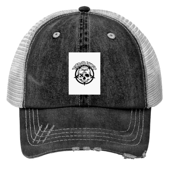 Discover Metal Taylor version Print Trucker Hats